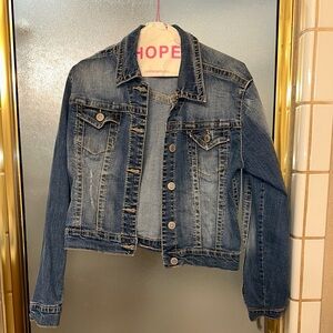 Amethyst Jeans Blue Jean Jacket Classic Style